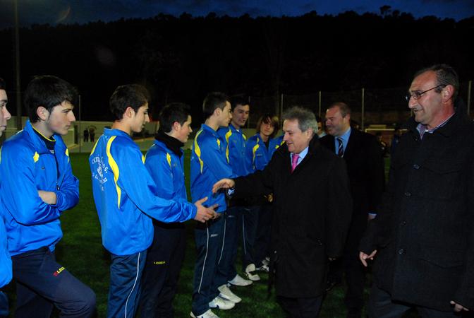 2011-Inauguracio camp de futbol amb gespa