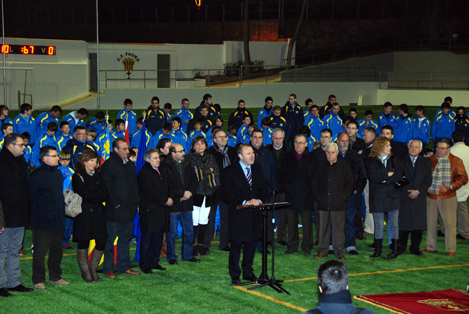 2011-Inauguracio camp de futbol amb gespa