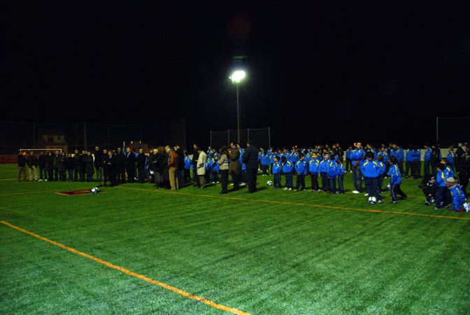 2011-Inauguracio camp de futbol amb gespa