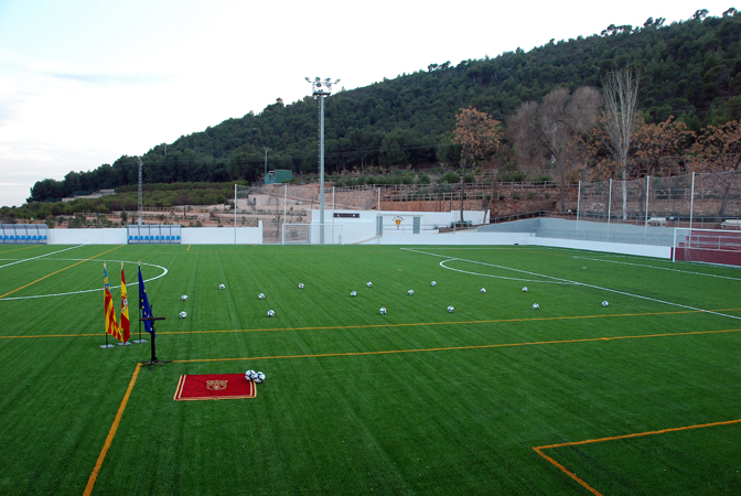 2011-Inauguracio camp de futbol amb gespa