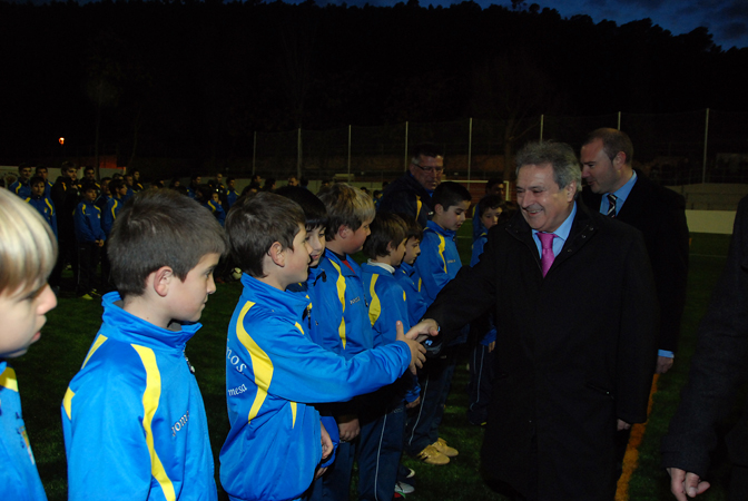 2011-Inauguracio camp de futbol amb gespa