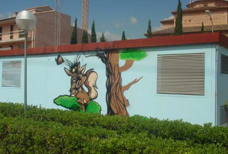 Pintada de graffitis