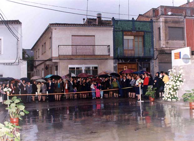 Inauguraci carrer n'avelina taberner