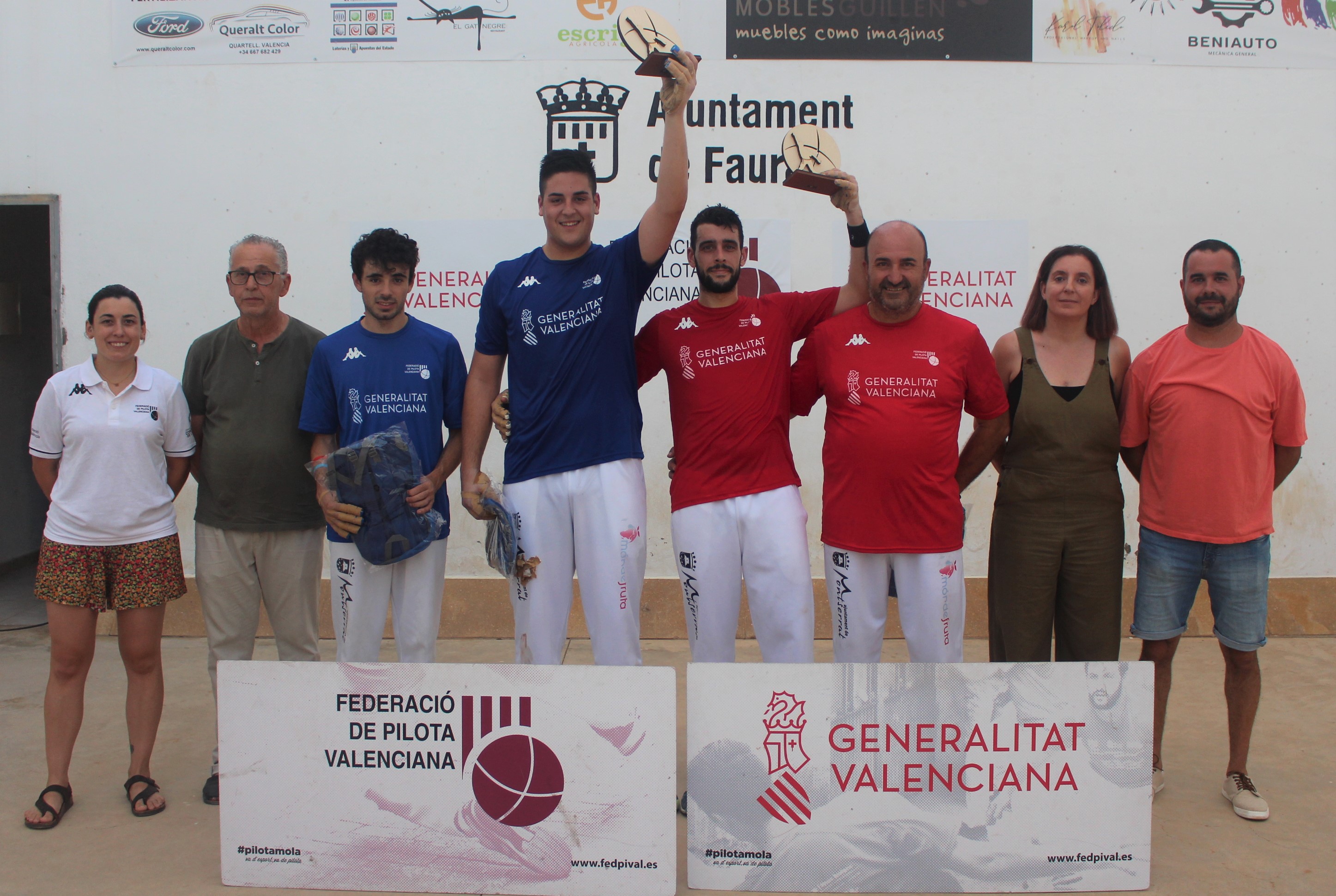 Final 1ª categoria. Alejandro i Óscar Montserrat